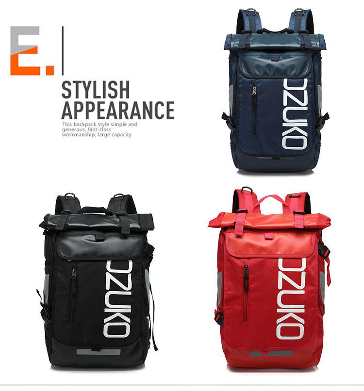 OZUKO Unisex Water Resistant High Fashion Backpack watersports Bag